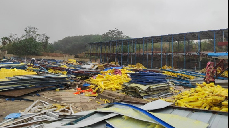 铁山港  活动板房回收与绿色建筑的结合